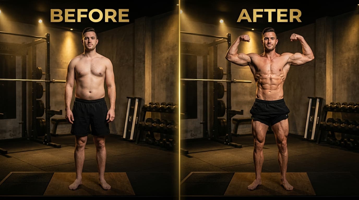 Teja Fitness Studio Before After Body Transformation Showcase